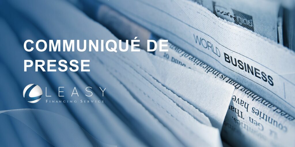 LEASY ouvre son capital au fonds REGAIN 340, géré par TURENNE GROUPE. ​
